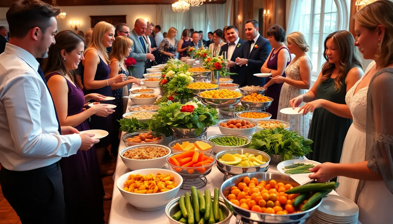 50+ Creative Food Ideas for Wedding Reception That Guests Will Love 13