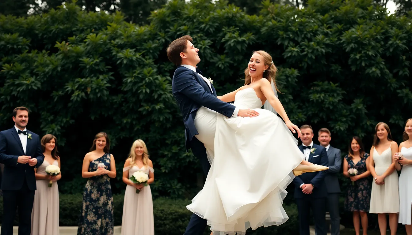 27 Hilarious First Look Ideas That Will Make Your Wedding Day Unforgettable 14 27 Hilarious First Look Ideas That Will Make Your Wedding Day Unforgettable 13
