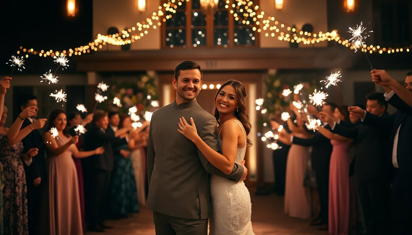 How to Leave Your Wedding Reception: The Perfect Exit Strategy for Couples 14 How to Leave Your Wedding Reception: The Perfect Exit Strategy for Couples 13