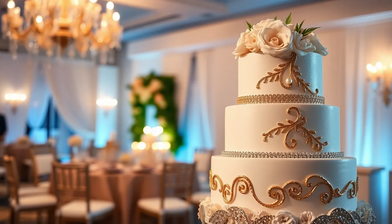 25 Stunning Wedding Cake Decorating Ideas That Will Wow Your Guests 14 25 Stunning Wedding Cake Decorating Ideas That Will Wow Your Guests 13
