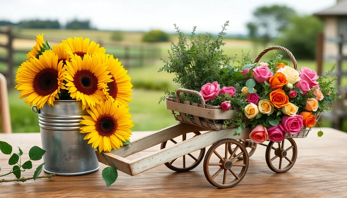50 Stunning Ideas for Rustic Wedding Centerpieces That Won't Break the Bank 14 50 Stunning Ideas for Rustic Wedding Centerpieces That Won't Break the Bank 13