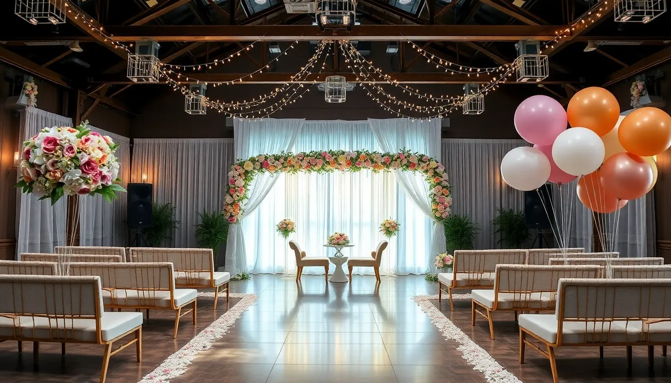 25 Stunning Wedding Hall Decorating Ideas to Transform Your Venue on Any Budget 16 25 Stunning Wedding Hall Decorating Ideas to Transform Your Venue on Any Budget 15