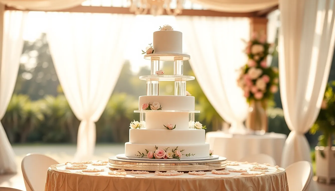 25 Stunning Wedding Cake Decorating Ideas That Will Wow Your Guests 16 25 Stunning Wedding Cake Decorating Ideas That Will Wow Your Guests 15