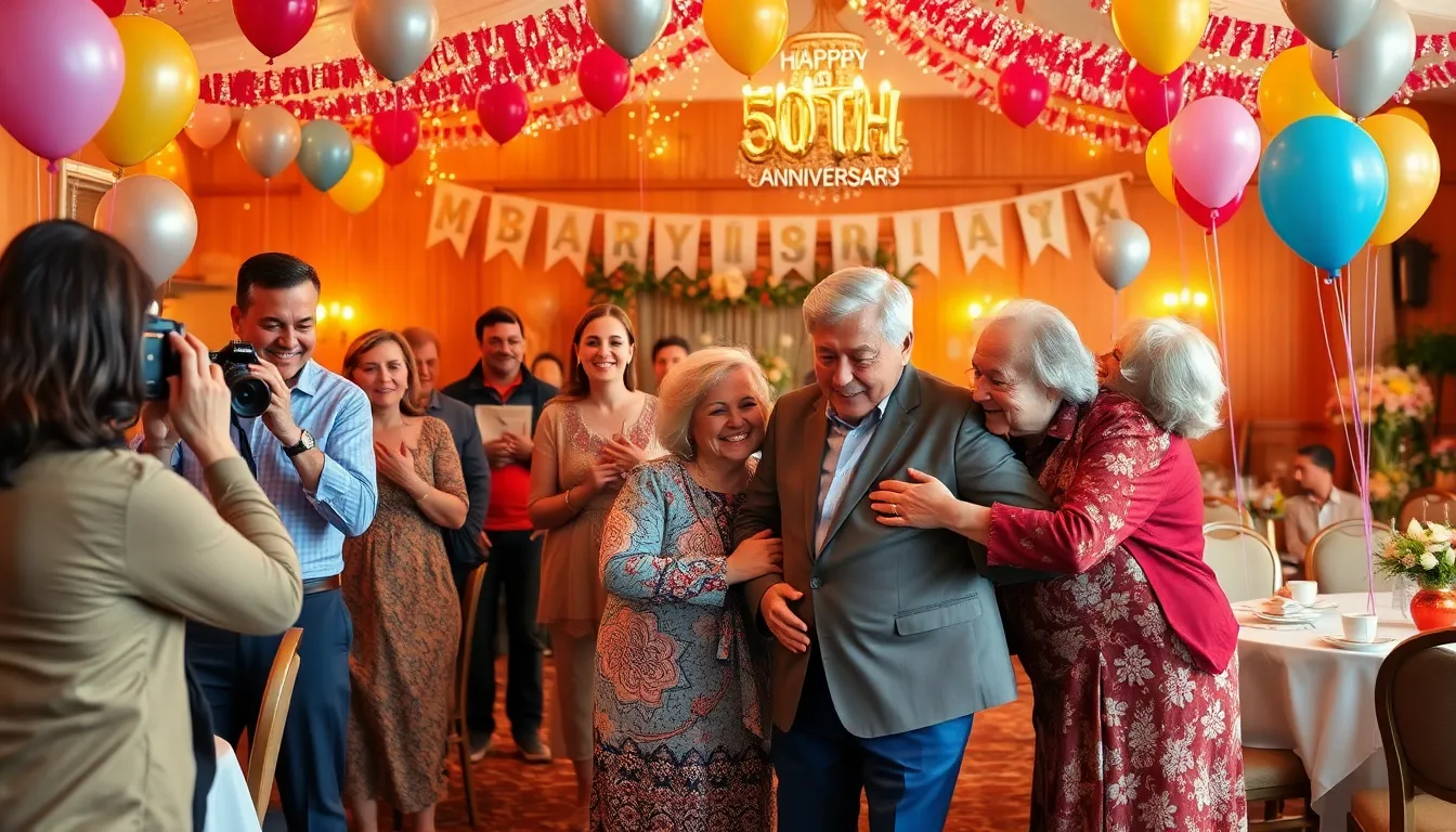50 Golden Anniversary Ideas for Your Parents' 50th Wedding Celebration 16 50 Golden Anniversary Ideas for Your Parents' 50th Wedding Celebration 15