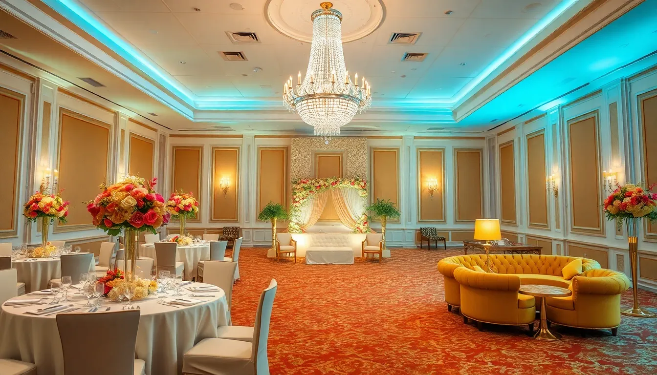 25 Stunning Wedding Hall Decorating Ideas to Transform Your Venue on Any Budget 18 25 Stunning Wedding Hall Decorating Ideas to Transform Your Venue on Any Budget 17