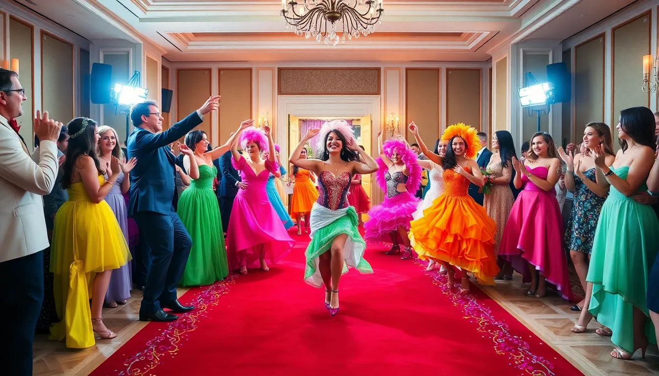 25 Creative Bridal Party Entrance Ideas That Will Wow Your Wedding Guests 2 25 Creative Bridal Party Entrance Ideas That Will Wow Your Wedding Guests 1