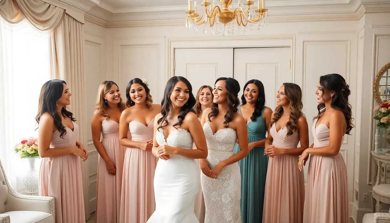 50+ Stunning Bridesmaid Picture Ideas for Your Perfect Wedding Photos 2 50+ Stunning Bridesmaid Picture Ideas for Your Perfect Wedding Photos 1