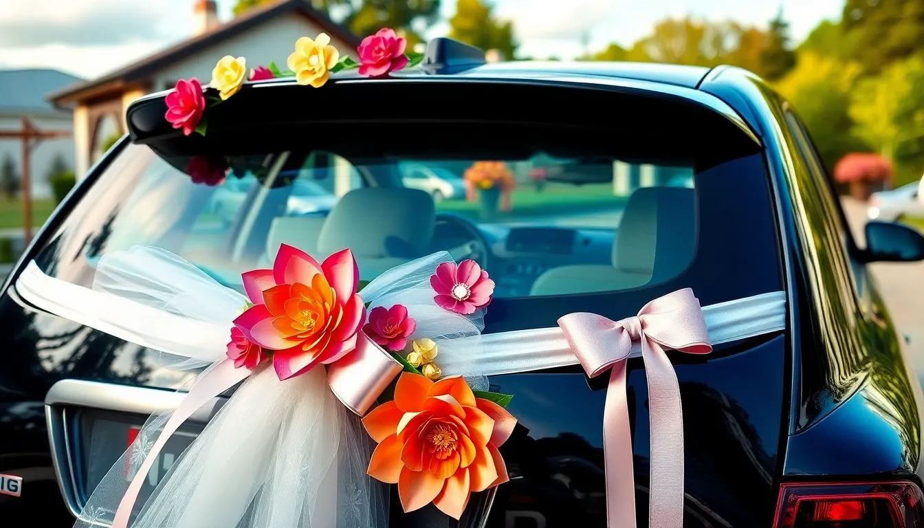 25 Stunning Car Decoration Ideas for Your Dream Wedding (2025 Guide) 2 25 Stunning Car Decoration Ideas for Your Dream Wedding (2025 Guide) 1