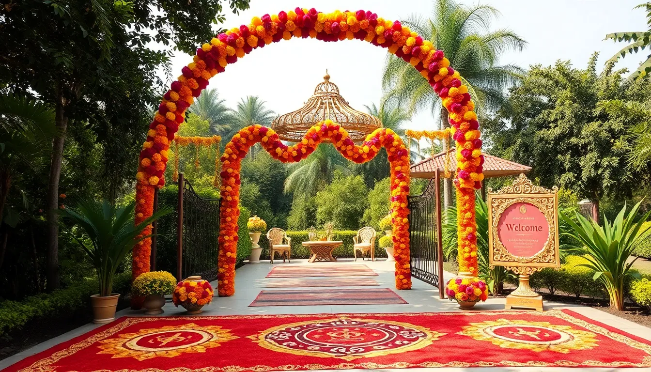 30 Stunning Indian Wedding Decoration Ideas: Traditional & Modern Designs 2 30 Stunning Indian Wedding Decoration Ideas: Traditional & Modern Designs 1