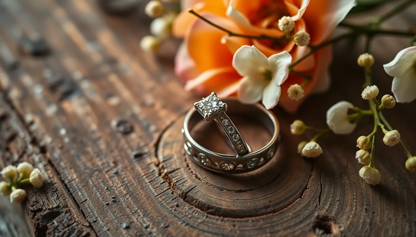 50+ Unique Engraving Ideas for Wedding Rings That'll Make Your Heart Skip a Beat 1