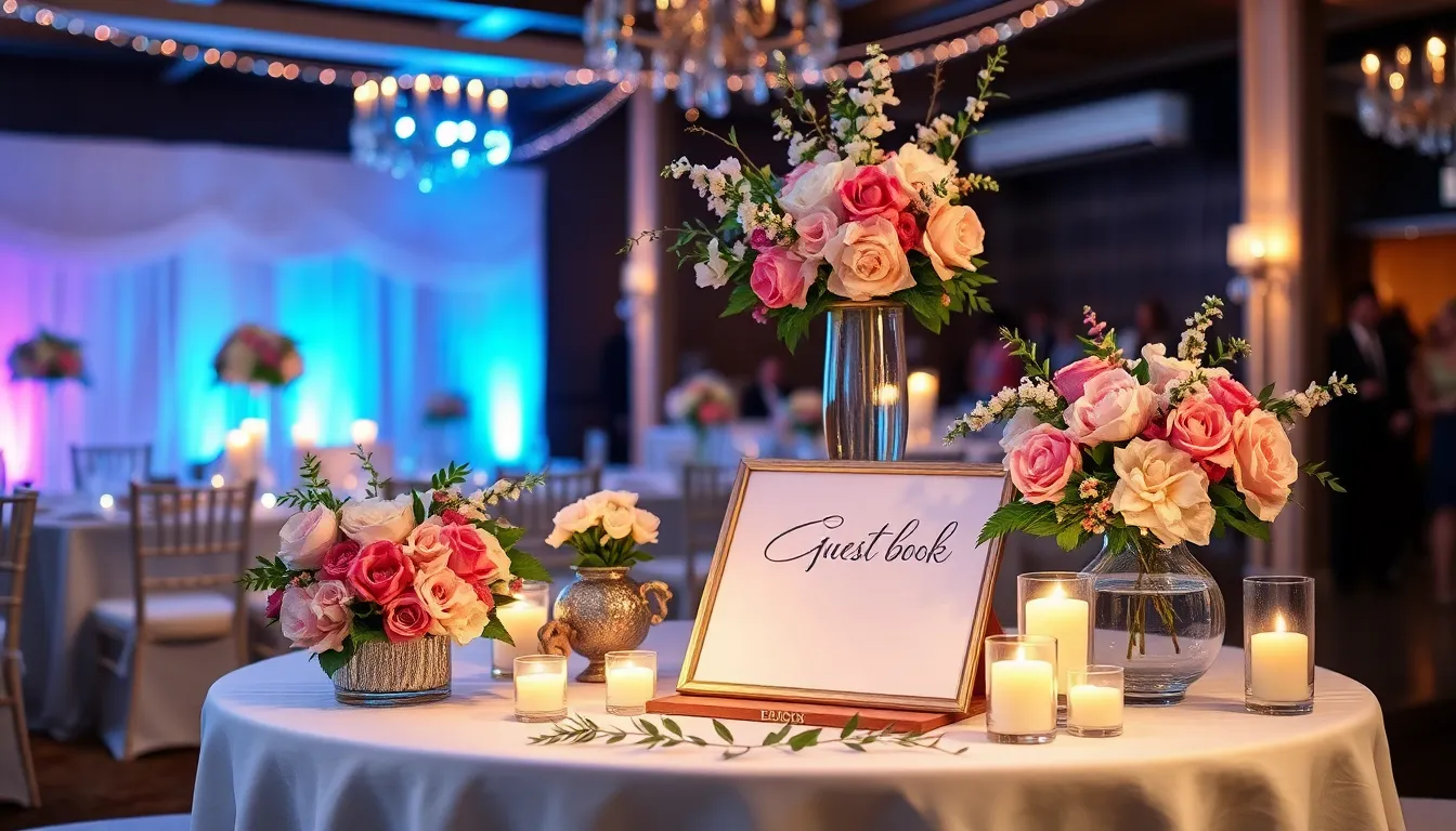 35 Creative Guest Book Table Ideas for Your Wedding (2025 Guide) 2 35 Creative Guest Book Table Ideas for Your Wedding (2025 Guide) 1