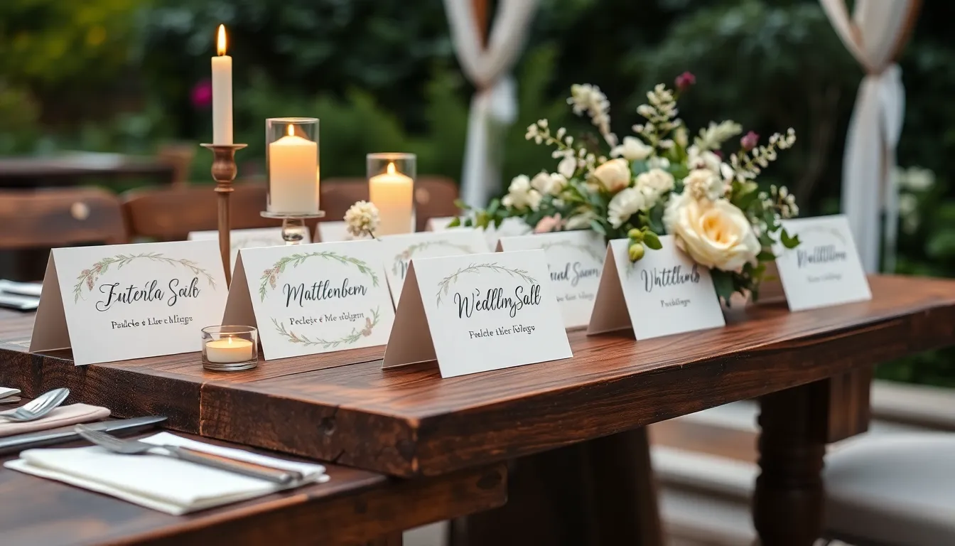 50+ Creative Ideas for Place Cards Wedding That Will Wow Your Guests 2 50+ Creative Ideas for Place Cards Wedding That Will Wow Your Guests 1