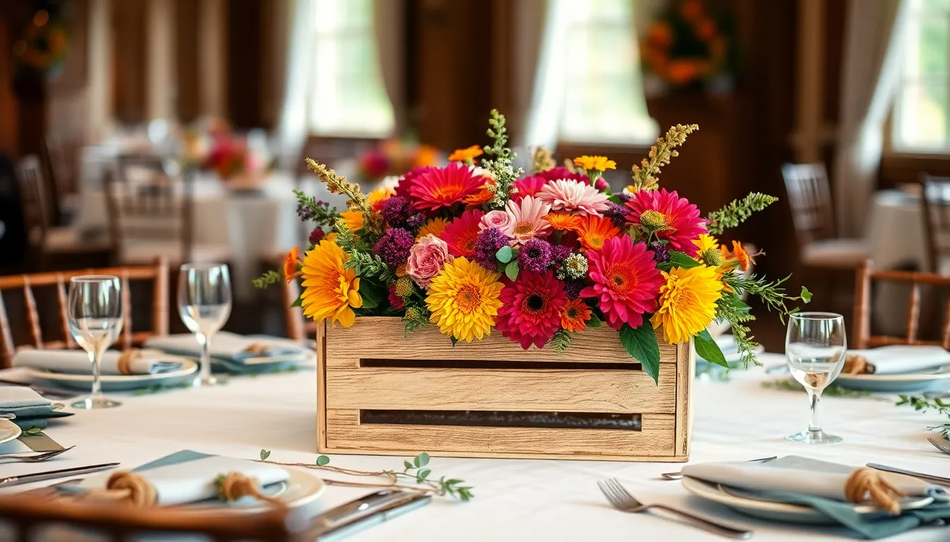 50 Stunning Ideas for Rustic Wedding Centerpieces That Won't Break the Bank 2 50 Stunning Ideas for Rustic Wedding Centerpieces That Won't Break the Bank 1