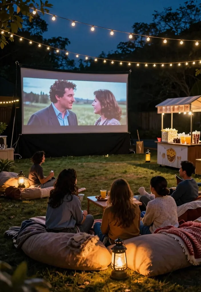 10 20th Anniversary Party Ideas to Celebrate Two Decades of Love - 3. A Throwback Movie Night 1