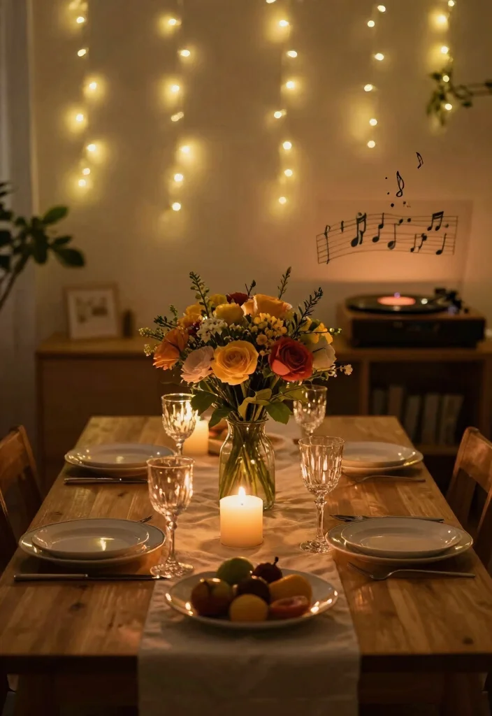 10 20th Anniversary Party Ideas to Celebrate Two Decades of Love - 4. Romantic Home Dinner 1