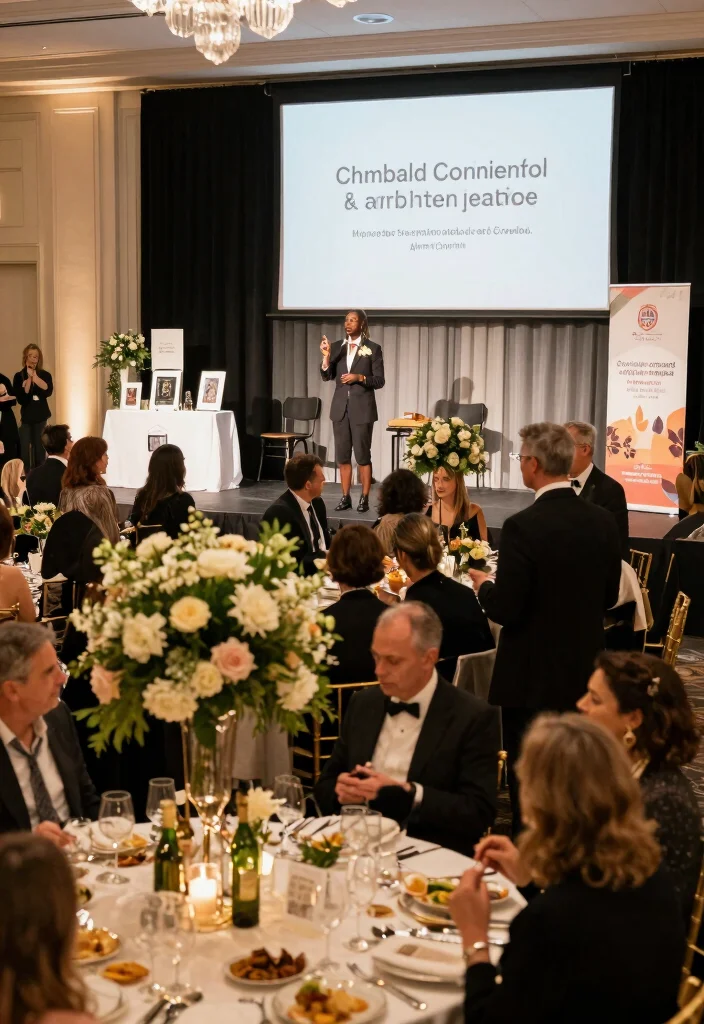 10 30th Anniversary Party Ideas for a Meaningful Celebration - 10. Charity Gala 1