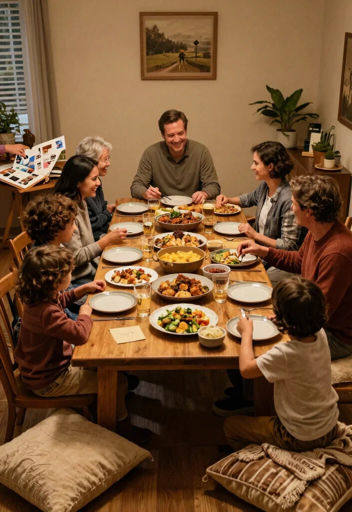 10 30th Anniversary Party Ideas for a Meaningful Celebration - 7. Cozy Family Gathering 1