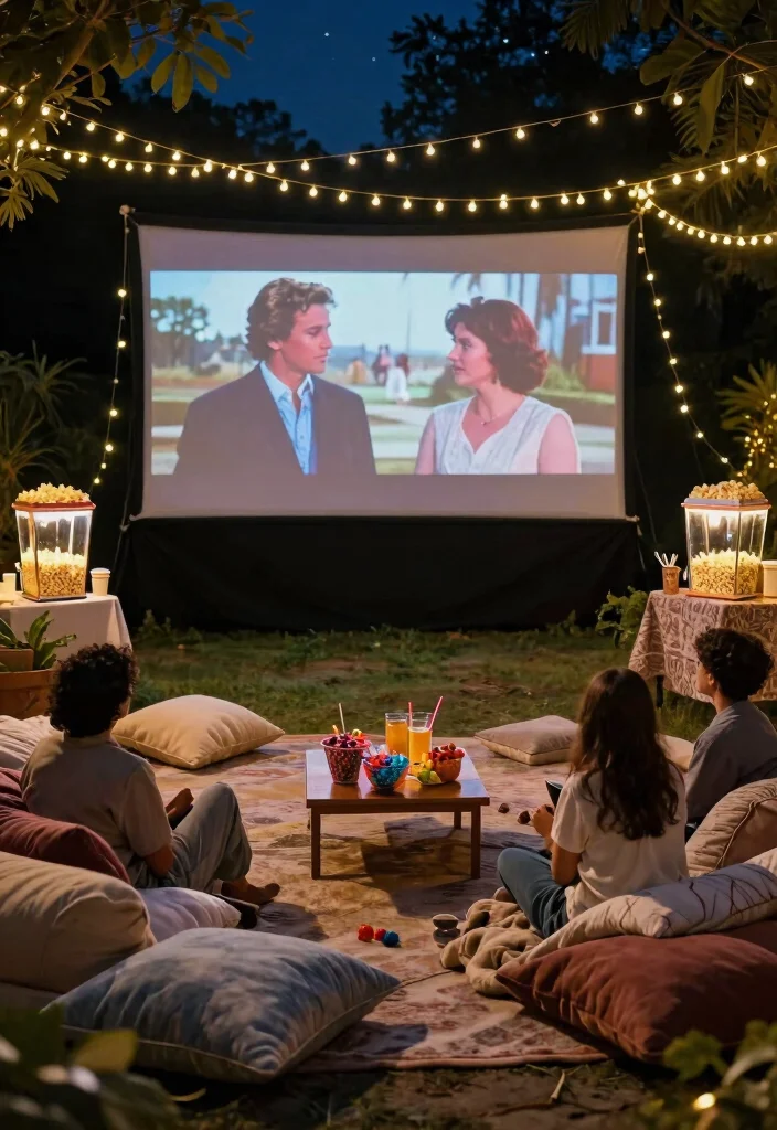 10 30th Anniversary Party Ideas for a Meaningful Celebration - 8. Romantic Movie Night 1