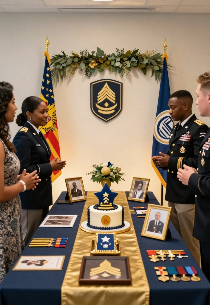 10 60th Anniversary Party Ideas That Honor a Lifetime of Love - 1. Military-Themed Celebration 1