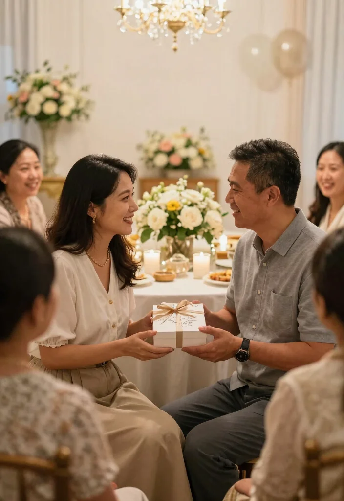 10 60th Anniversary Party Ideas That Honor a Lifetime of Love - 5. Romantic Gift Exchange 1