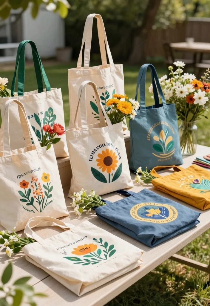 10 Bridal Shower Favors Ideas Guests Will Actually Love - 4. Reusable Tote Bags 1