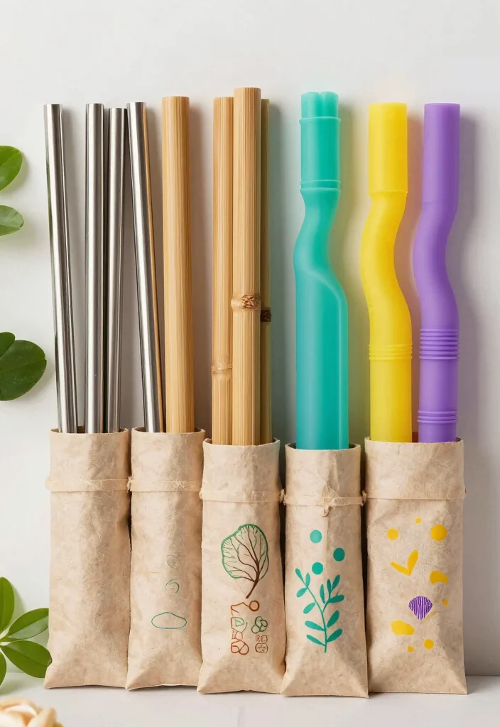 10 Bridal Shower Prize Ideas That Are Fun, Affordable, and Easy - 3. Reusable Straw Sets 1