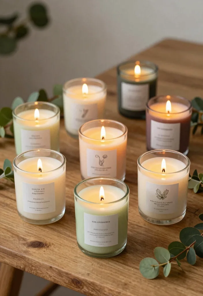 10 Bridal Shower Prize Ideas That Are Fun, Affordable, and Easy - 5. Handmade Candles in Reusable Jars 1