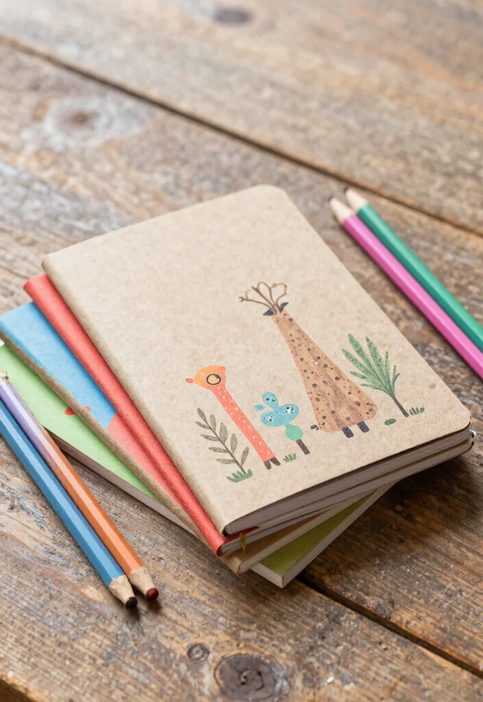 10 Bridal Shower Prize Ideas That Are Fun, Affordable, and Easy - 6. Eco-Friendly Notebooks 1