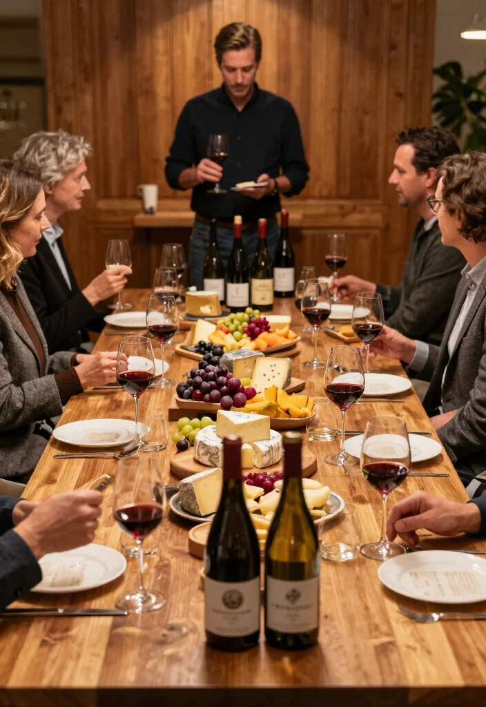 10 Elegant and Memorable 40th Anniversary Party Ideas - 4. Classic Wine and Cheese Tasting 1