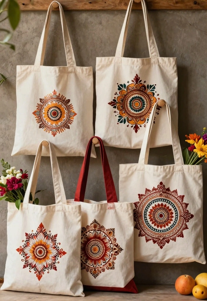 10 Mehndi Return Gift Ideas Guests Will Truly Appreciate - 2. Eco-Friendly Tote Bags 1