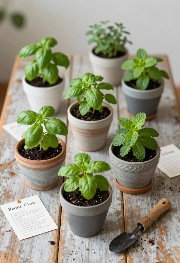 10 Mehndi Return Gift Ideas Guests Will Truly Appreciate - 5. Potted Herbs for Home Gardening 1