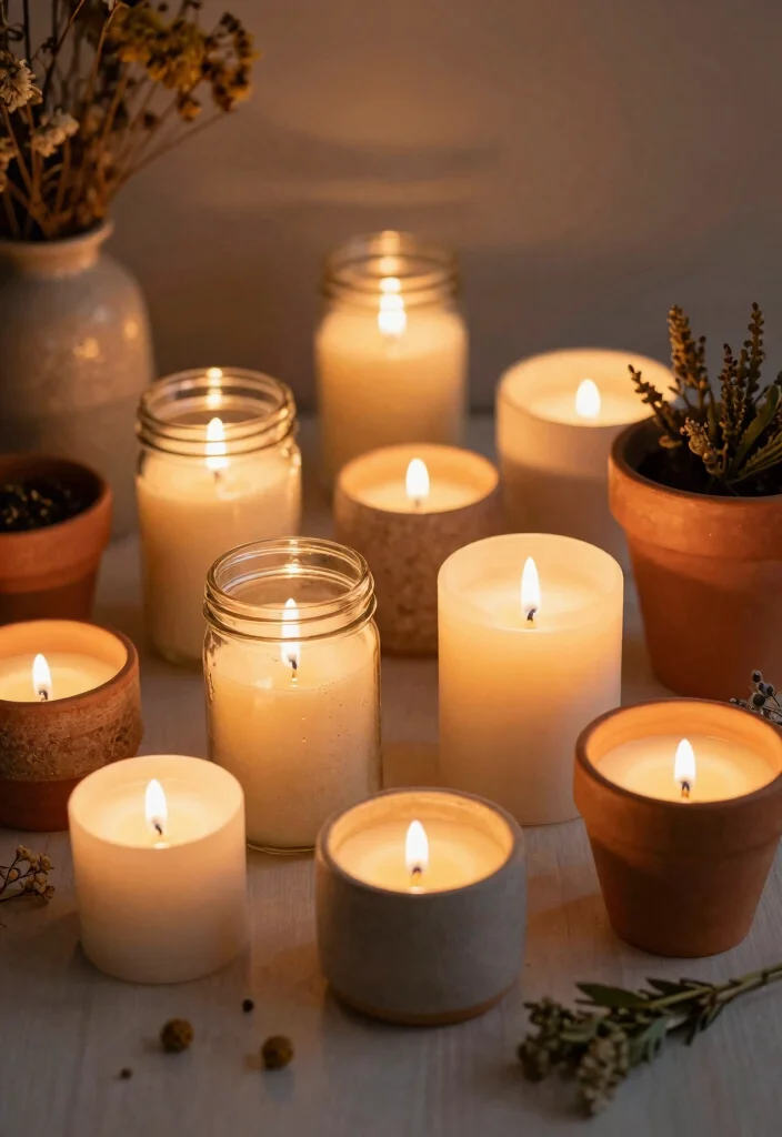 10 Mehndi Return Gift Ideas Guests Will Truly Appreciate - 6. Sustainable Candles in Recycled Containers 1