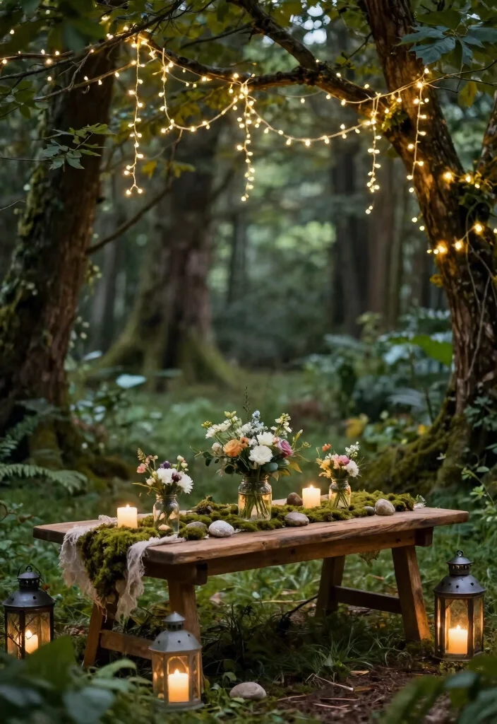 10 Proposal Party Ideas for a Romantic Surprise Celebration - 1. An Enchanted Forest Theme 1