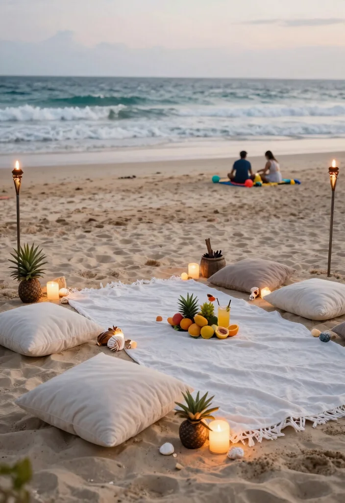 10 Proposal Party Ideas for a Romantic Surprise Celebration - 5. Beachfront Bliss 1