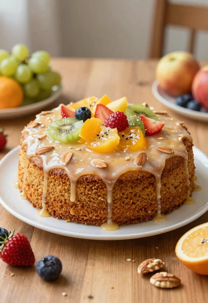 10 Small Wedding Cake Ideas Perfect for Intimate Celebrations - 10. Gluten-Free Almond Cake 1