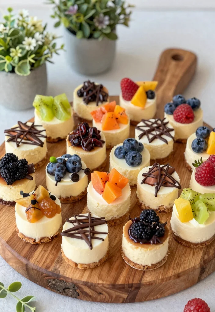 10 Small Wedding Cake Ideas Perfect for Intimate Celebrations - 6. Cheesecake Bites 1