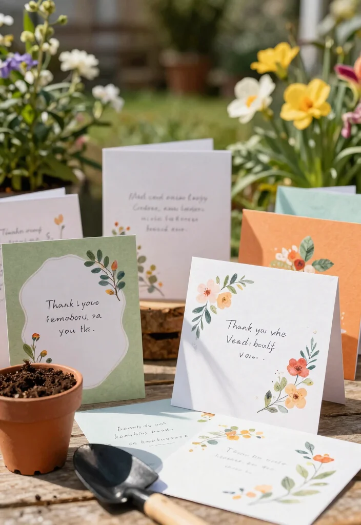 10 Wedding Sponsors Gift Ideas to Say Thank You with Style - 1. Personalized Seed Paper Greetings 1