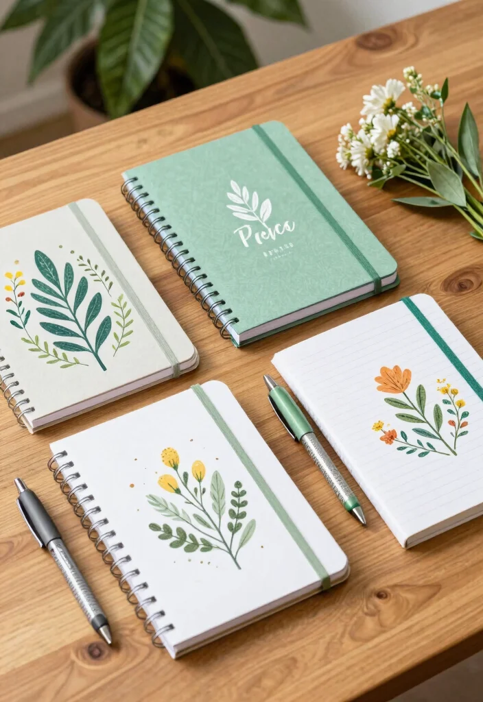 10 Wedding Sponsors Gift Ideas to Say Thank You with Style - 8. Eco-Friendly Notebook Sets 1