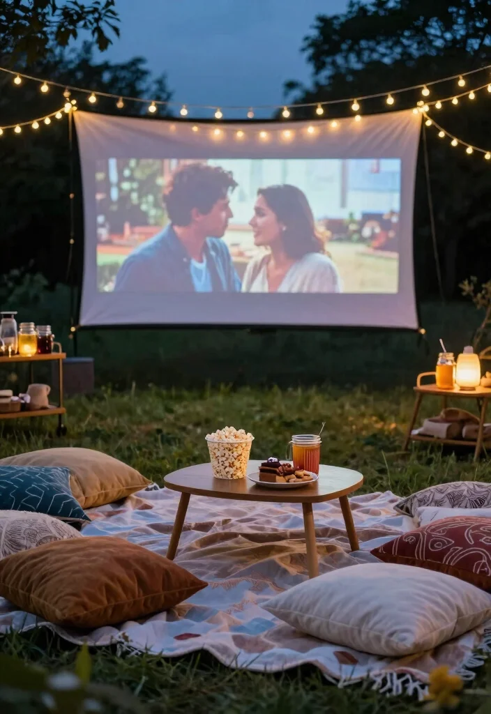 12 Affordable Bachelorette Party Ideas That Still Feel Special - 1. Outdoor Movie Night 1