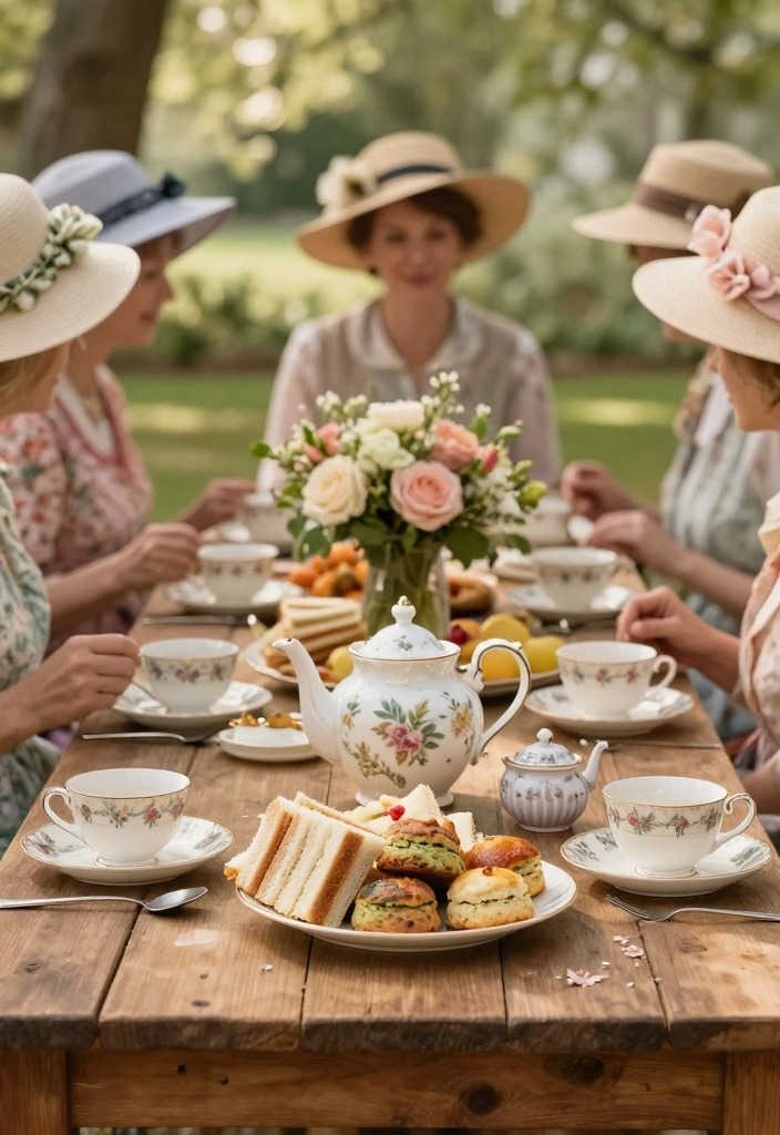 12 At Home Bridal Shower Ideas for a Cozy Stress-Free Celebration - 1. Eco-Friendly Tea Party Theme 1