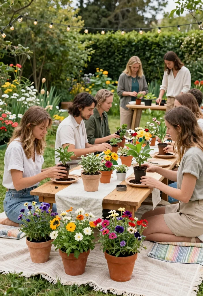 12 At Home Bridal Shower Ideas for a Cozy Stress-Free Celebration - 2. Garden Party Vibes 1