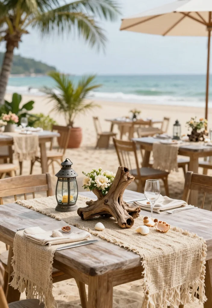 12 Beach Bridal Shower Ideas with Relaxed Coastal Style - 4. Eco-Friendly Beach Decor 1