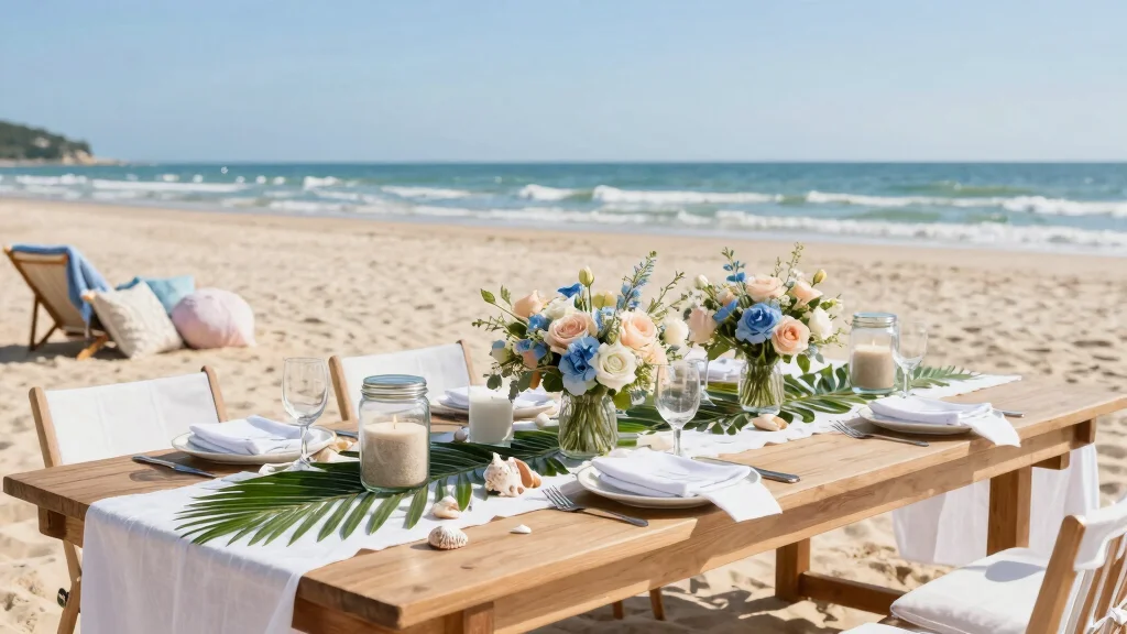 12 Beach Bridal Shower Ideas with Relaxed Coastal Style