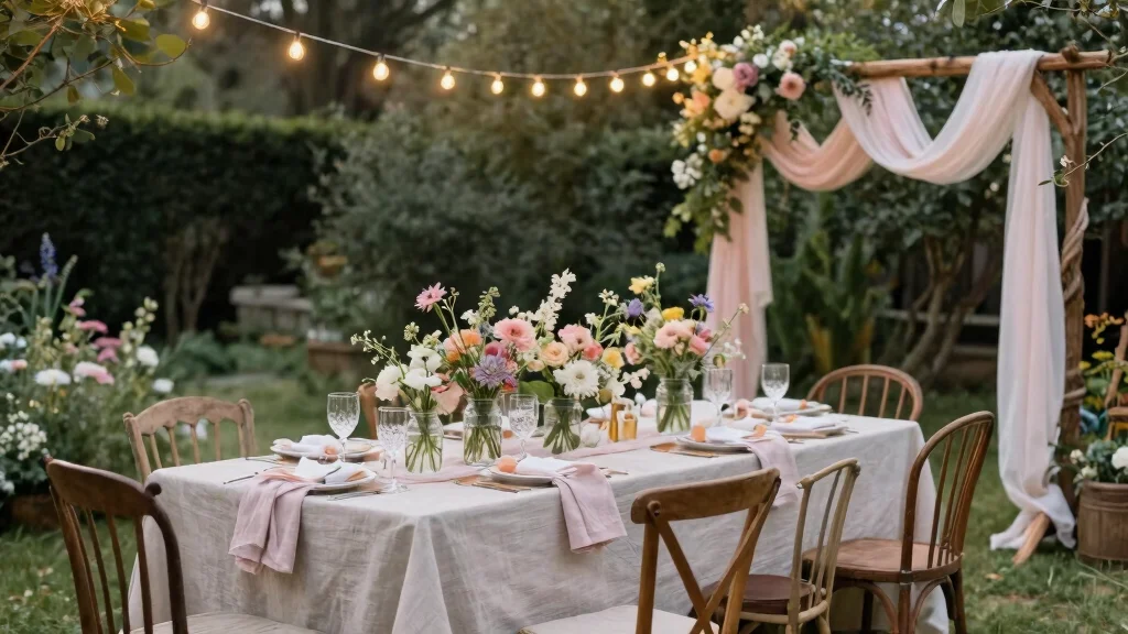 12 Boho Bridal Shower Ideas with Soft Colors and Natural Touches