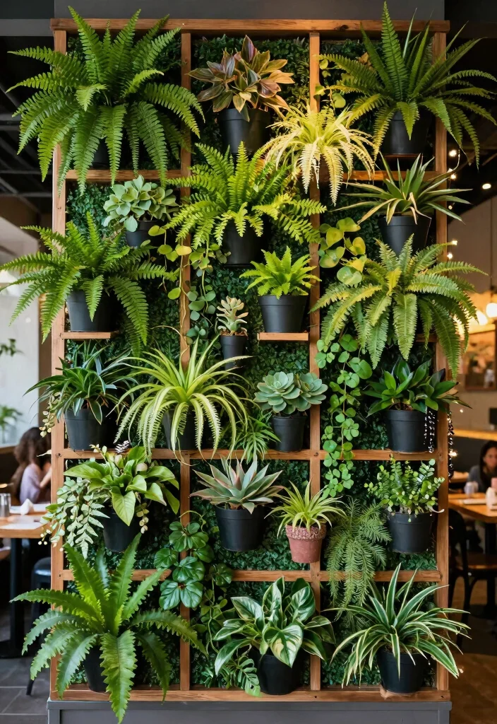 12 Bridal Shower Backdrop Ideas That Look Beautiful in Photos - 3. Living Green Wall 1