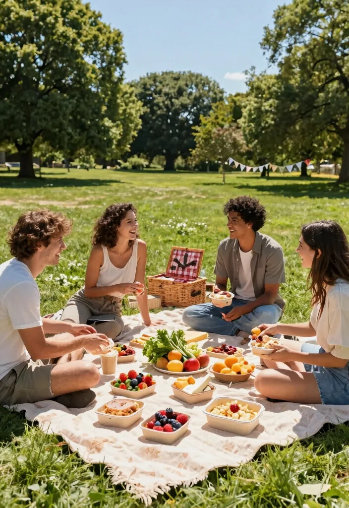 12 Brides Party Ideas for a Stylish Pre Wedding Celebration - 1. Zero-Waste Picnic Party 1