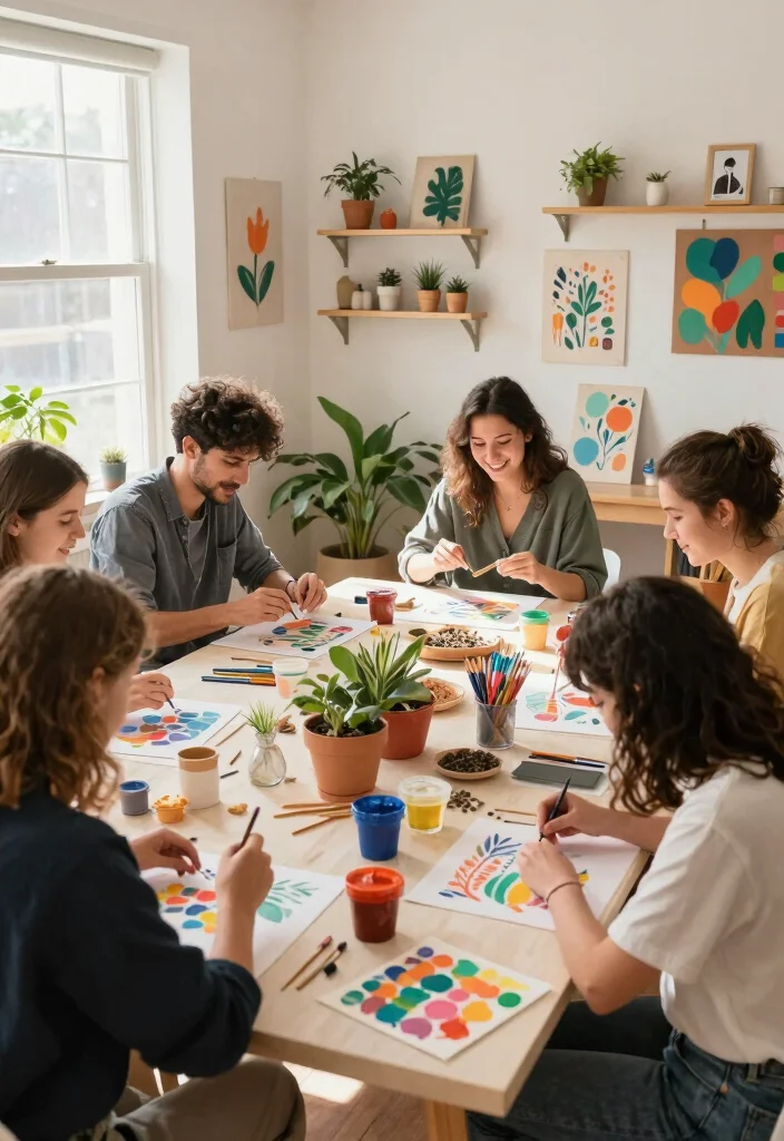 12 Brides Party Ideas for a Stylish Pre Wedding Celebration - 5. Eco-Conscious Craft Party 1