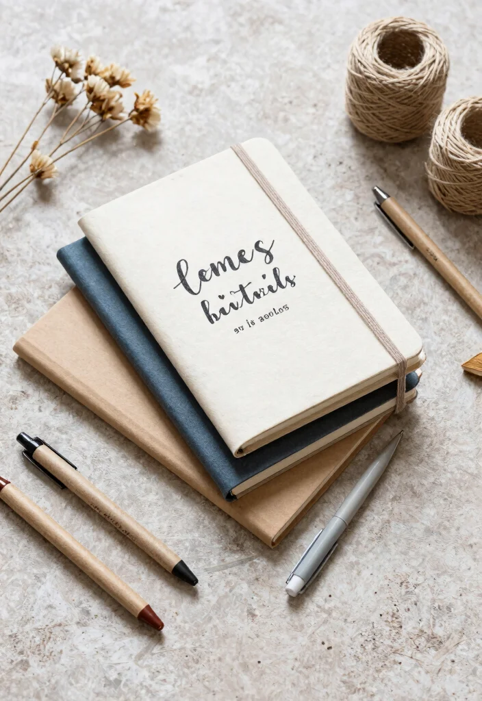 12 Bridesmaid Gift Ideas That Are Useful and Sentimental - 10. Handmade Notebooks 1