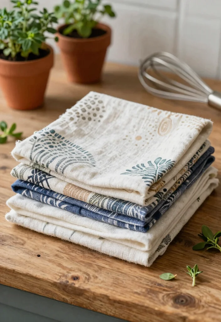 12 Eco-Friendly Bridal Shower Gift Ideas That Feel Thoughtful and Useful - 2. Organic Cotton Kitchen Towels 1