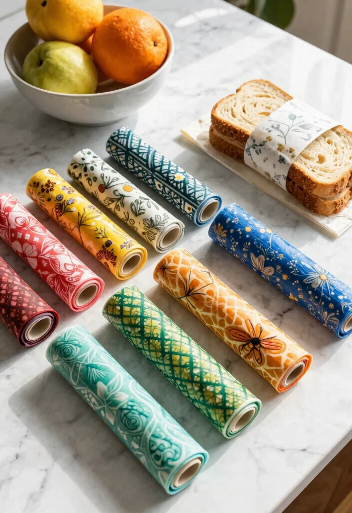 12 Eco-Friendly Bridal Shower Gift Ideas That Feel Thoughtful and Useful - 3. Reusable Beeswax Wraps 1
